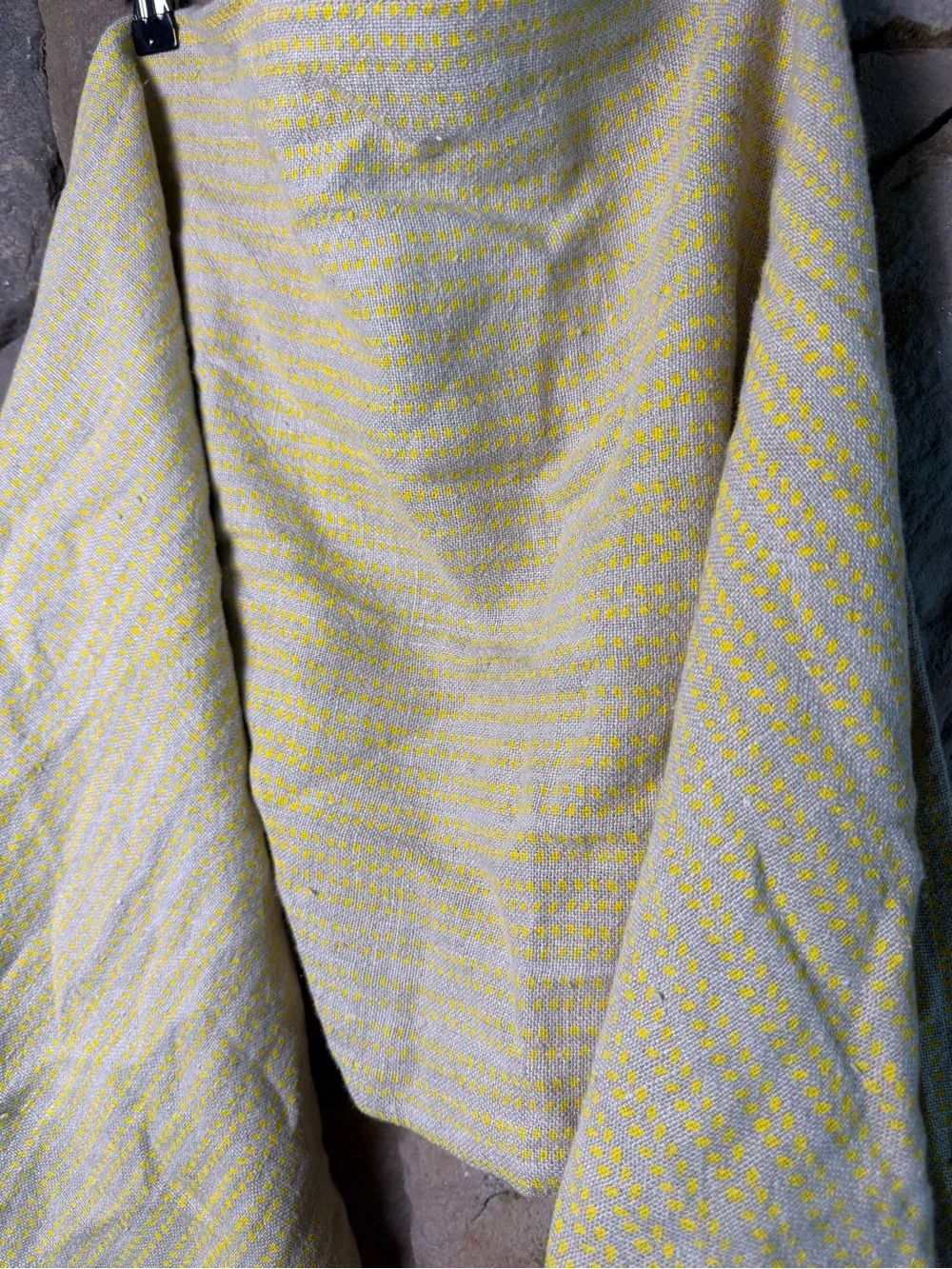 New🌟Terrain-Wisteria Dot Linen Runner-Gold